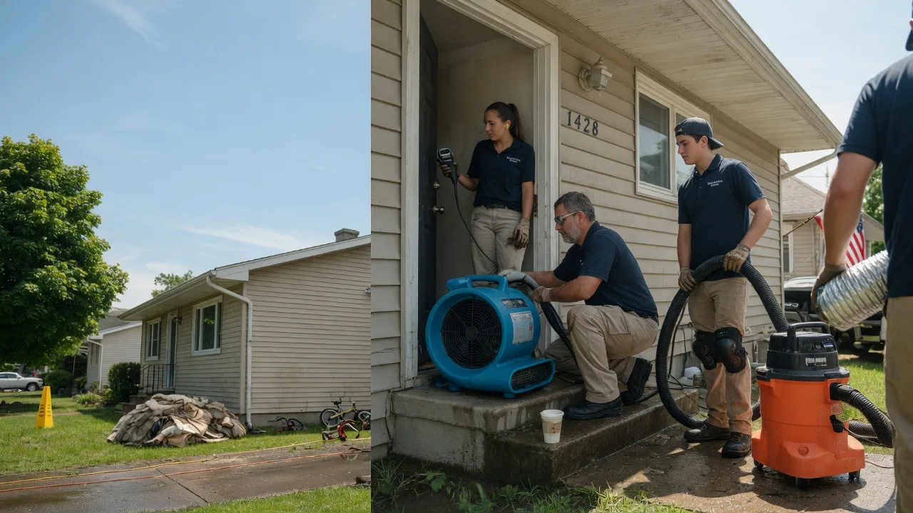 Water Damage Restoration in Trinway, OH near me
